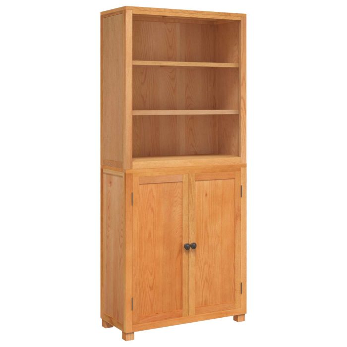 Novaro Tároló bútor készlet ajtóval 2 db Természetes 80 x 35 x 185 cm - Image 2
