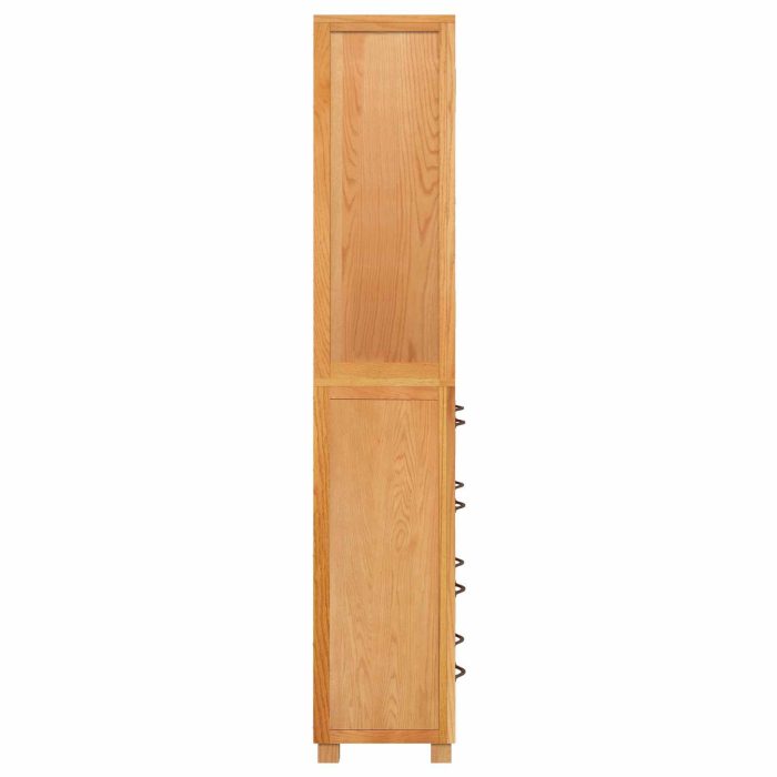 Novaro Tároló bútor készlet fiókkal 2 db Természetes 80 x 35 x 185 cm - Image 8