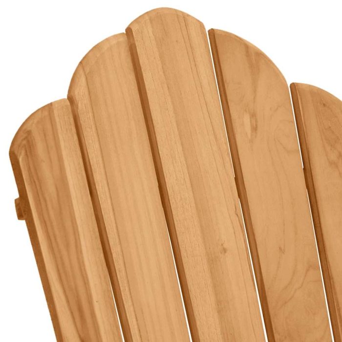 Novaro Adirondack hintaszék 2 db Barna Tömör tíkfa - Image 10
