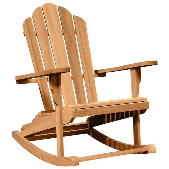 Novaro Adirondack hintaszék 2 db Barna Tömör tíkfa - Image 4