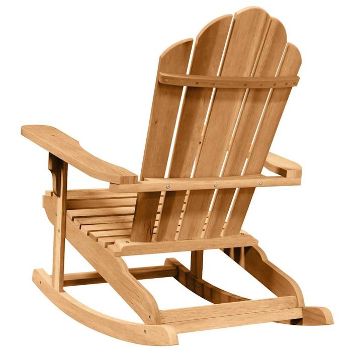 Novaro Adirondack hintaszék 2 db Barna Tömör tíkfa - Image 7