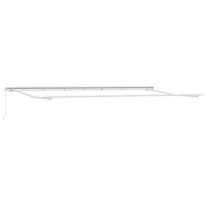 Novaro Behúzható napellenző Narancs és Barna 600 × 300 cm - Image 4