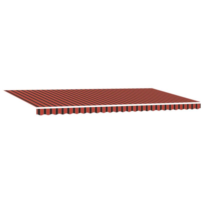 Novaro Behúzható napellenző Narancs és Barna 600 × 300 cm - Image 5