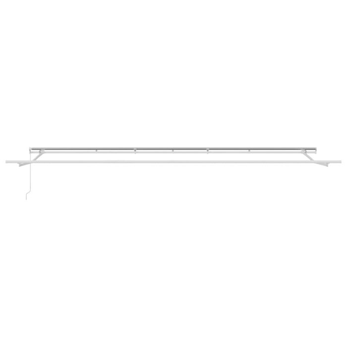 Novaro Behúzható napellenző Narancs és Barna 600 × 300 cm - Image 6