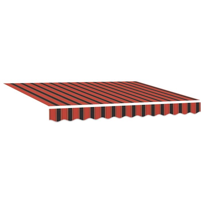 Novaro Behúzható napellenző Narancs és Barna 350 x 250 cm - Image 4