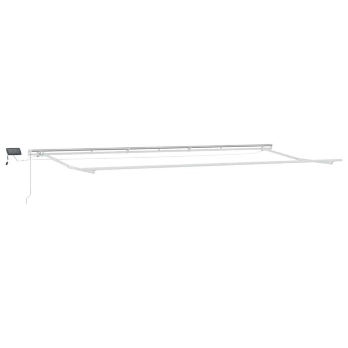 Novaro Behúzható napellenző Kék és Fehér 600 × 300 cm - Image 7