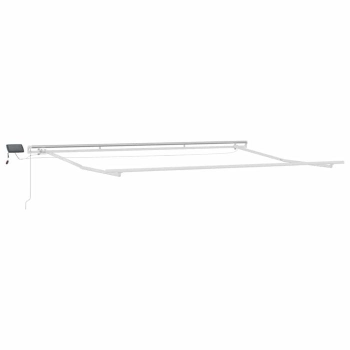 Novaro Behúzható napellenző Kék és Fehér 500 × 300 cm - Image 7