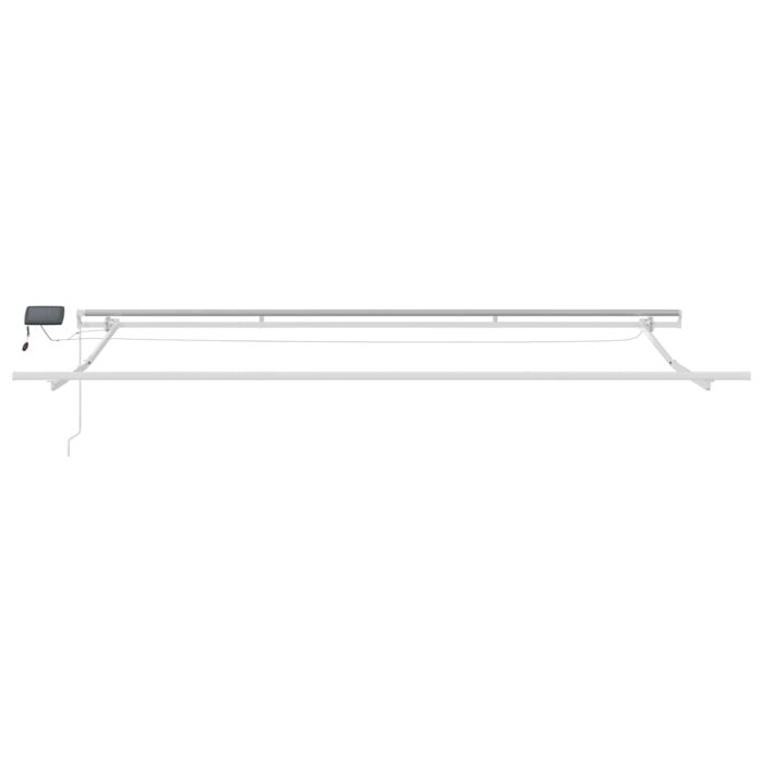 Novaro Behúzható napellenző Kék és Fehér 500 × 300 cm - Image 9