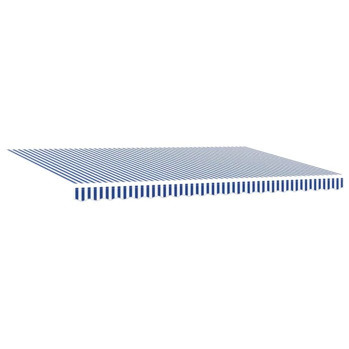 Novaro Behúzható napellenző Kék és Fehér 450 × 300 cm - Image 5
