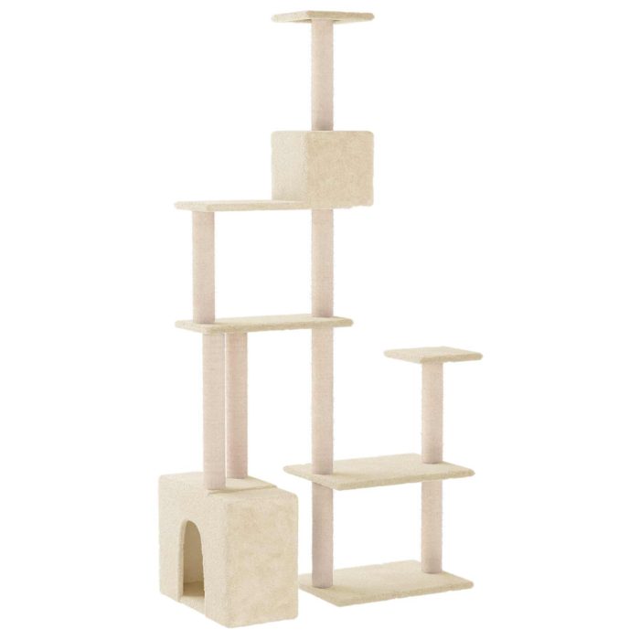 Novaro Macskafa kapálózó rudakkal Krémszínű 177,5 cm - Image 5