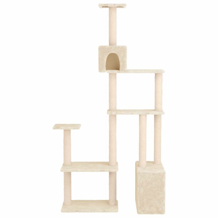 Novaro Macskafa kapálózó rudakkal Krémszínű 177,5 cm - Image 3