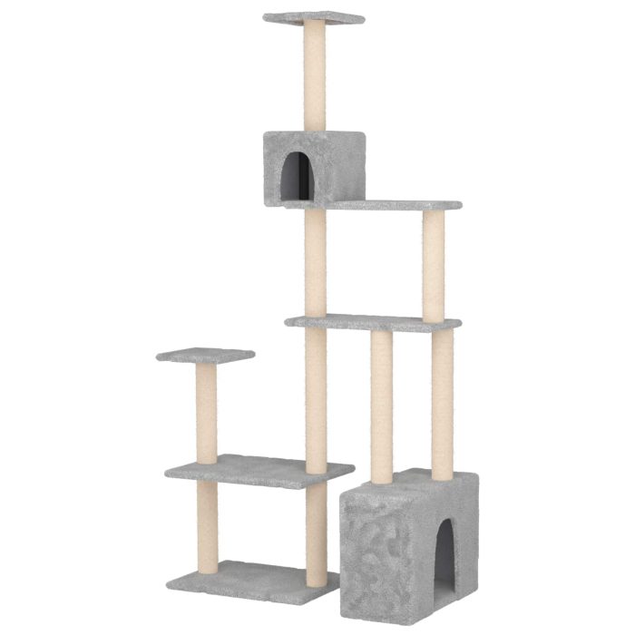 Novaro Macskafa kapálózó rudakkal Világosszürke 177,5 cm - Image 2