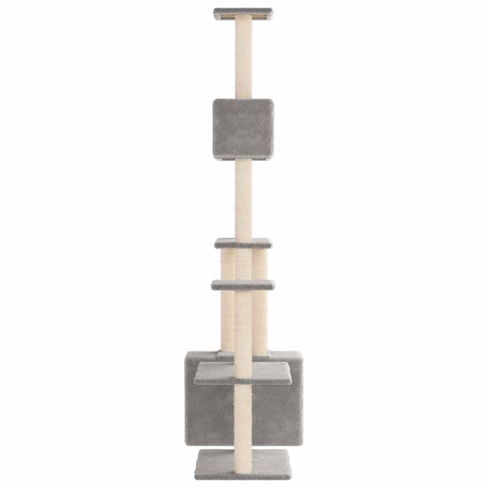 Novaro Macskafa kapálózó rudakkal Világosszürke 177,5 cm - Image 4