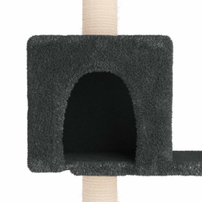 Novaro Macskafa kapálózó rudakkal Sötétszürke 177,5 cm - Image 6