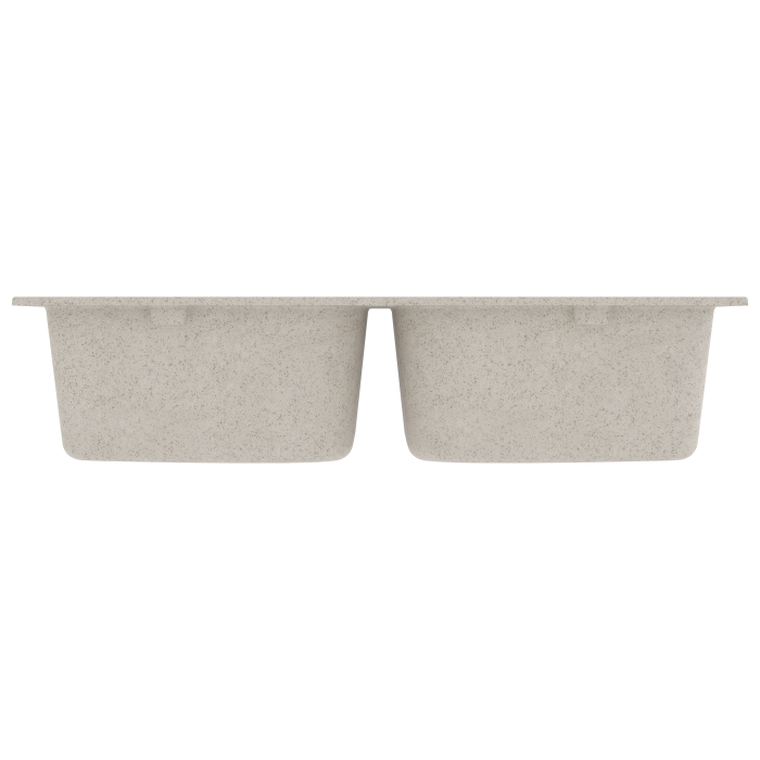 Novaro Konyhai mosogató Vízjáték és gyanta 76 x 48 x 30 cm Bézs - Image 3